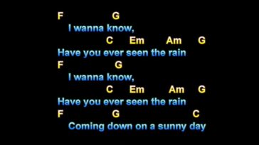 guitar play along track