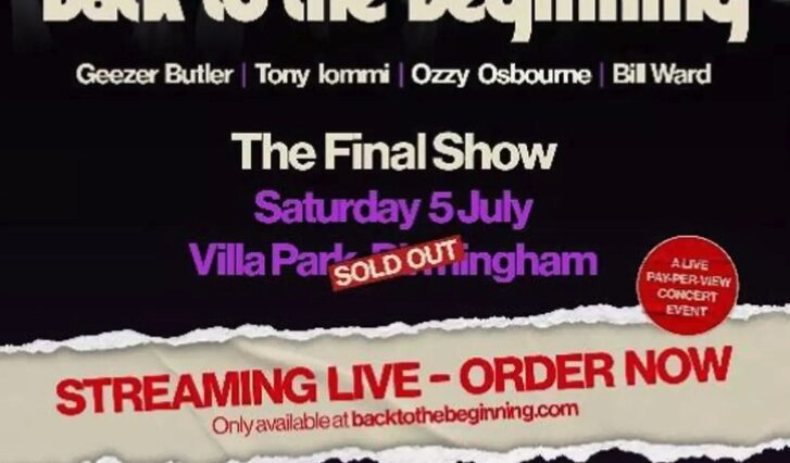 Black Sabbath Back to the Beginning