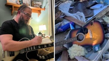 “It caught me, this broken guitar amongst all this rubble. Then someone recognized it and reached out”: After a tornado devastated its community, this local music store is fixing guitars damaged in the storm for free