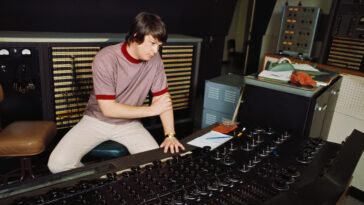Singer and mastermind Brian Wilson of the rock and roll band