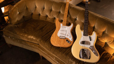 Fender Khruangbin Signature Stratocaster and Jazz Bass