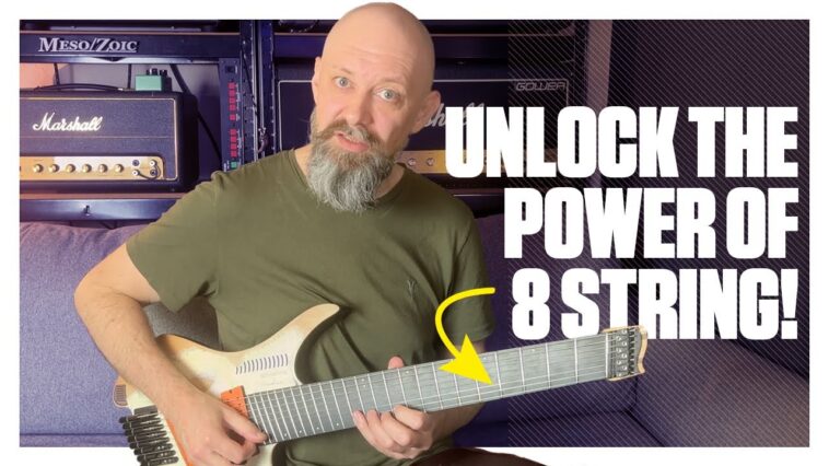 8-string guitar: An introduction to low-end madness by Haken's Charlie Griffiths - YouTube