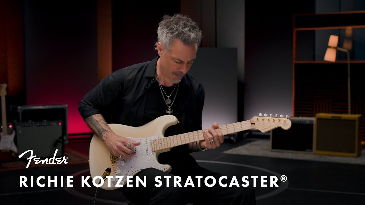The Richie Kotzen Stratocaster | Artist Signature Series | Fender - YouTube