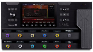 Line 6 Helix Stadium XL: The new flagship amp modeller and multi-effects unit is a dramatic expansion of the Helix framework with a suite of state-of-the-art features