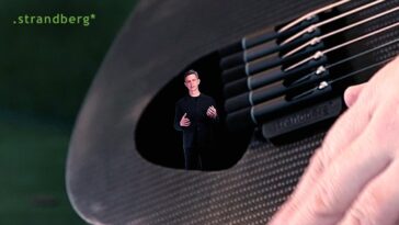 The .strandberg* Prototype Hybrid Percussive Guitar-Like Instrument - YouTube