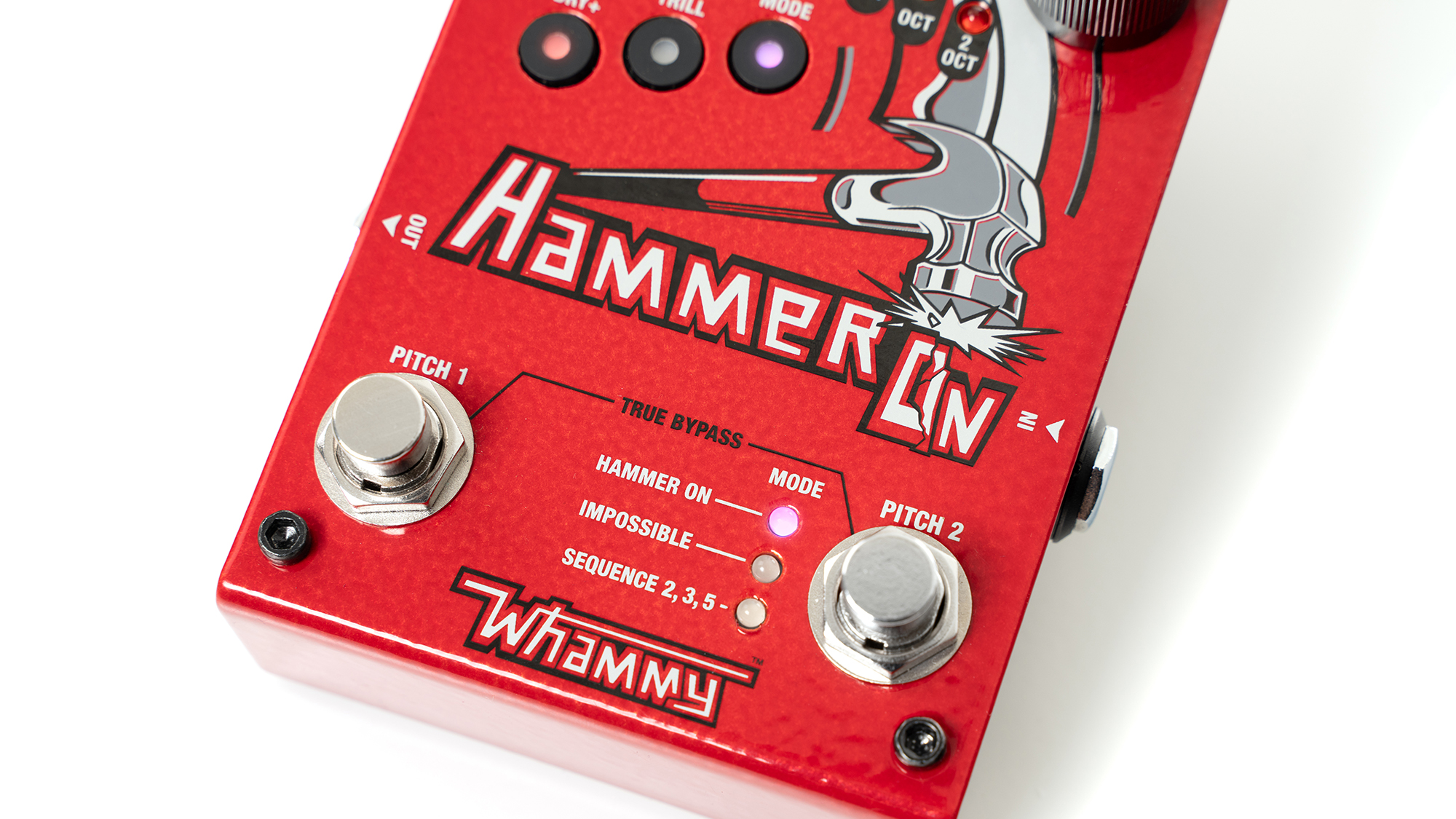 A photo of the DigiTech HammerOn Pitch Shifter pedal