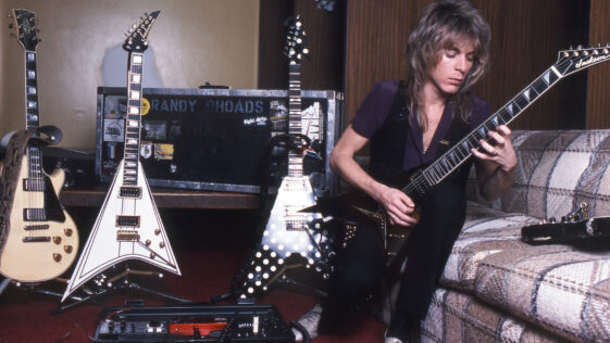 Randy Rhoads' practice pedalboard designed to please Ozzy
