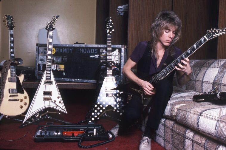 Randy Rhoads' practice pedalboard designed to please Ozzy