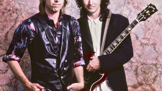 Mike Campbell broke his guitar in two in front of Bob Dylan