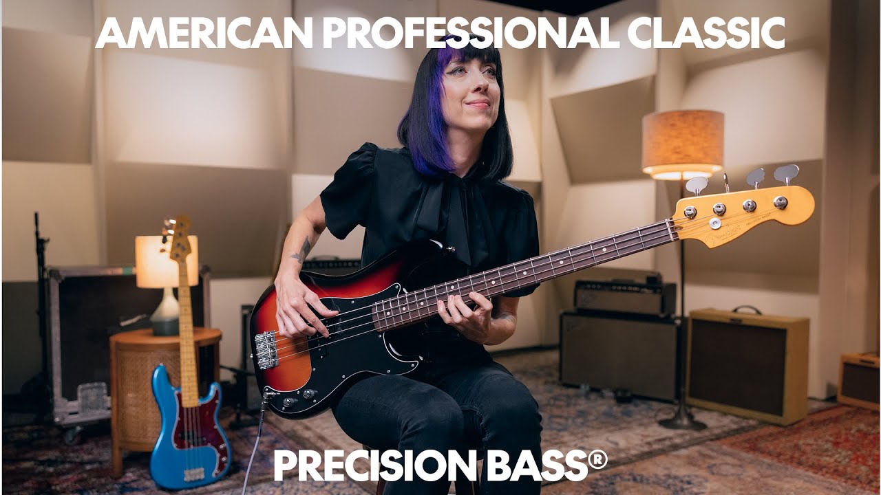 Exploring the American Professional Classic Precision Bass | Fender - YouTube