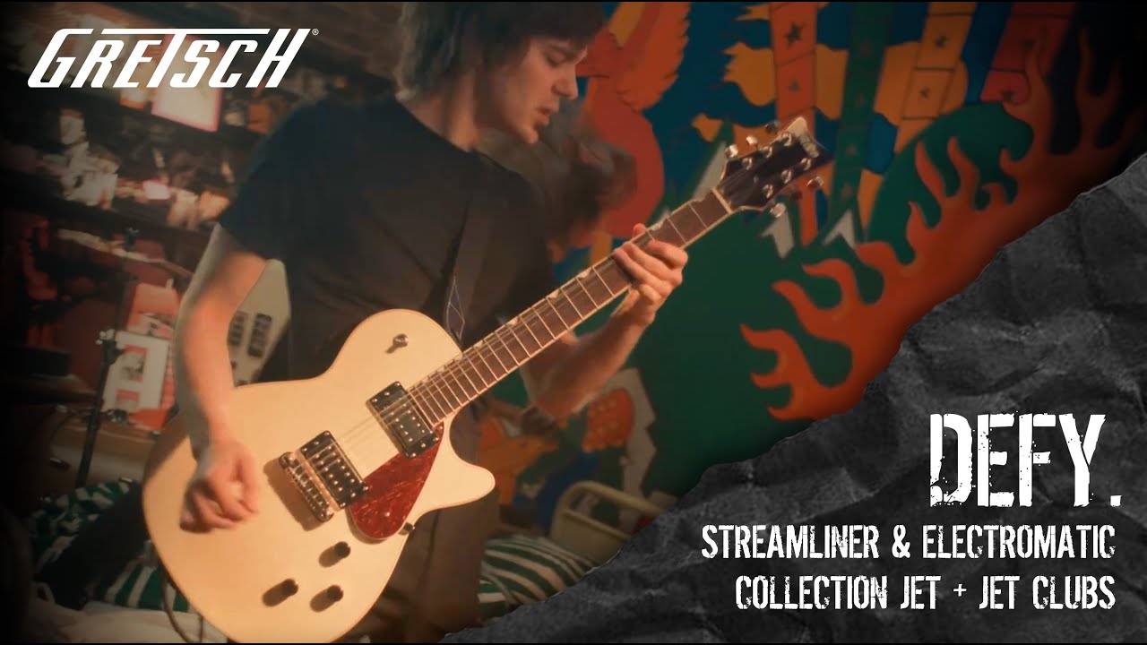 The All-New Streamliner & Electromatic Collection Jets Feat. Mother Vulture | Gretsch Guitars - YouTube