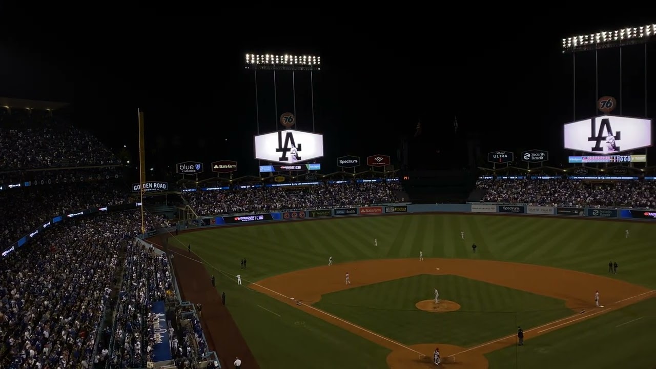 Seven Nations Army at Dodger Stadium during Pitching Change 2021 Wildcard Game St. Louis Cardinals - YouTube