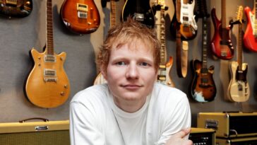 "Classic Tracks Perfectly Adapted for Guitar: Ed Sheeran Reigns Supreme in Guitar Tabs"]
