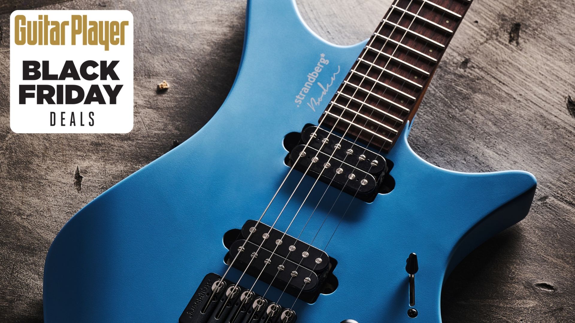 Sweetwater has introduced an unbeatable Black Friday guitar offer – get $300 off the highly-rated Strandberg Boden Essential!]