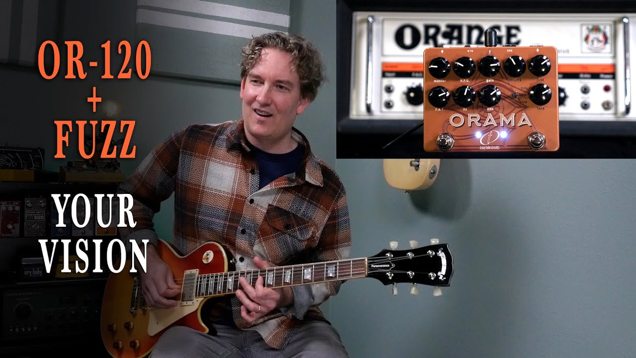 Crazy Tube Circuits Orama - OR-120 & Peach Fuzz in One! - YouTube