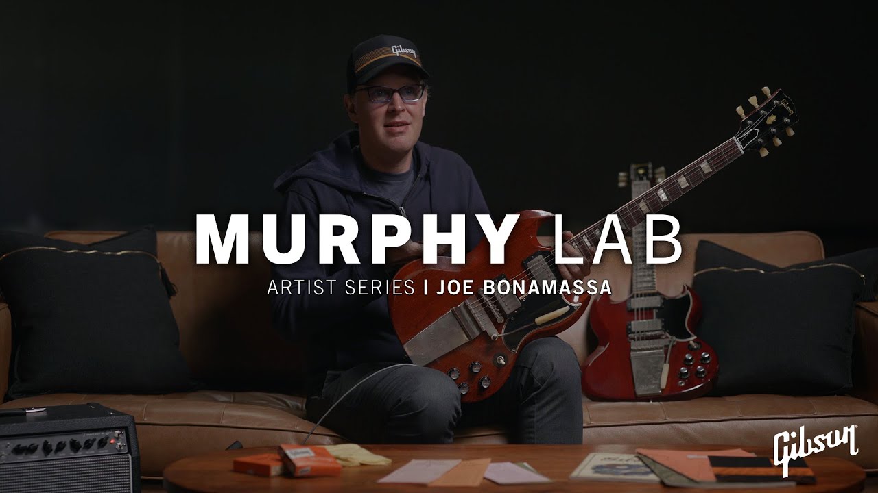 We Asked Joe Bonamassa To Unbox our Aged Guitars: Gibson Murphy Lab Artist Series - YouTube
