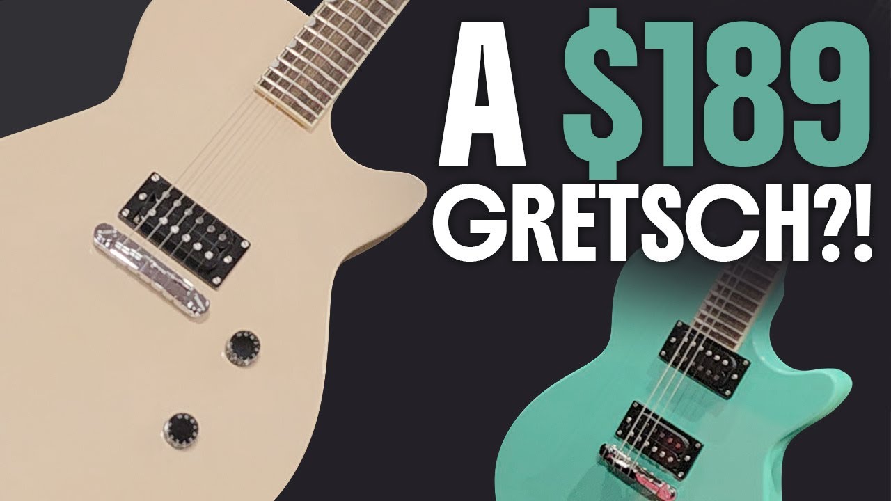 INSANELY affordable Gretsch guitars: 2025 Jet collection first look - YouTube