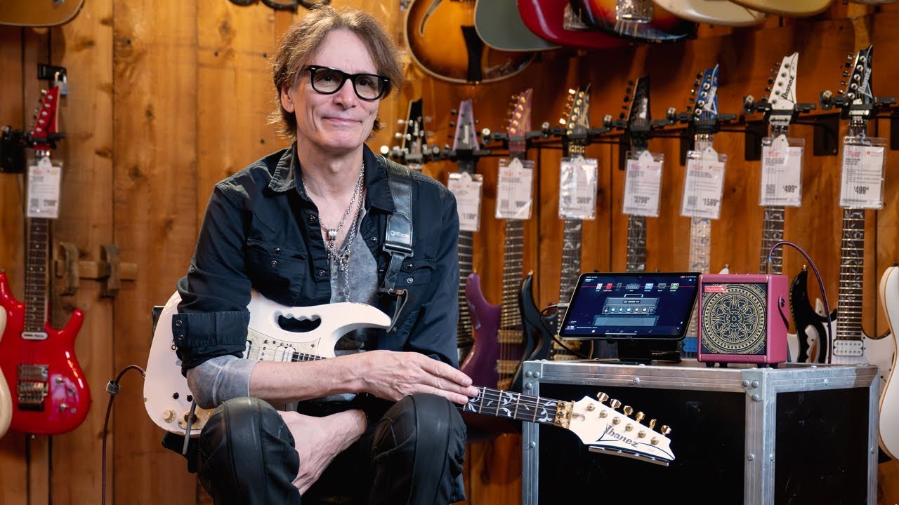 Positive Grid Spark MINI Vai Combo Amp | Demo and Overview with Steve Vai - YouTube