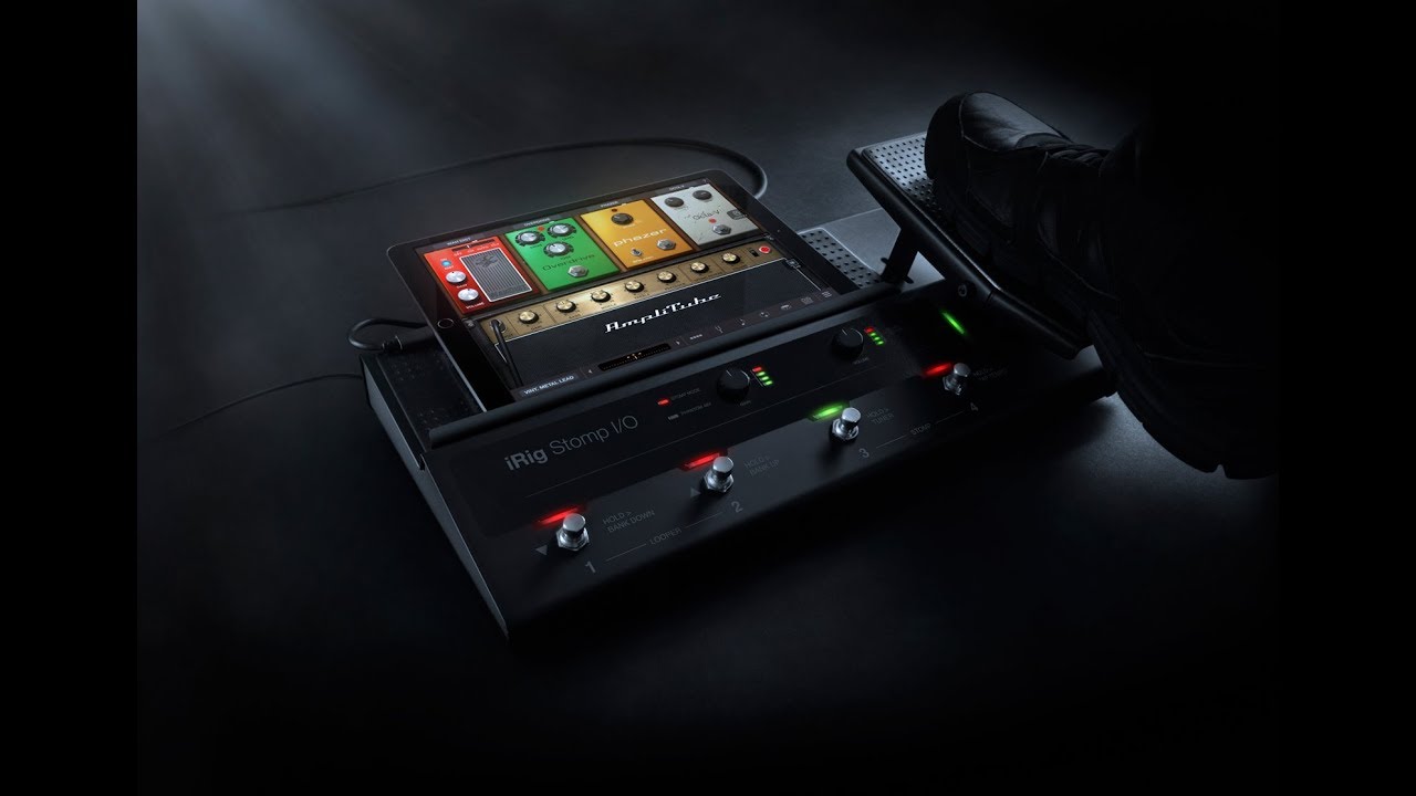 iRig Stomp I/O In Depth - YouTube