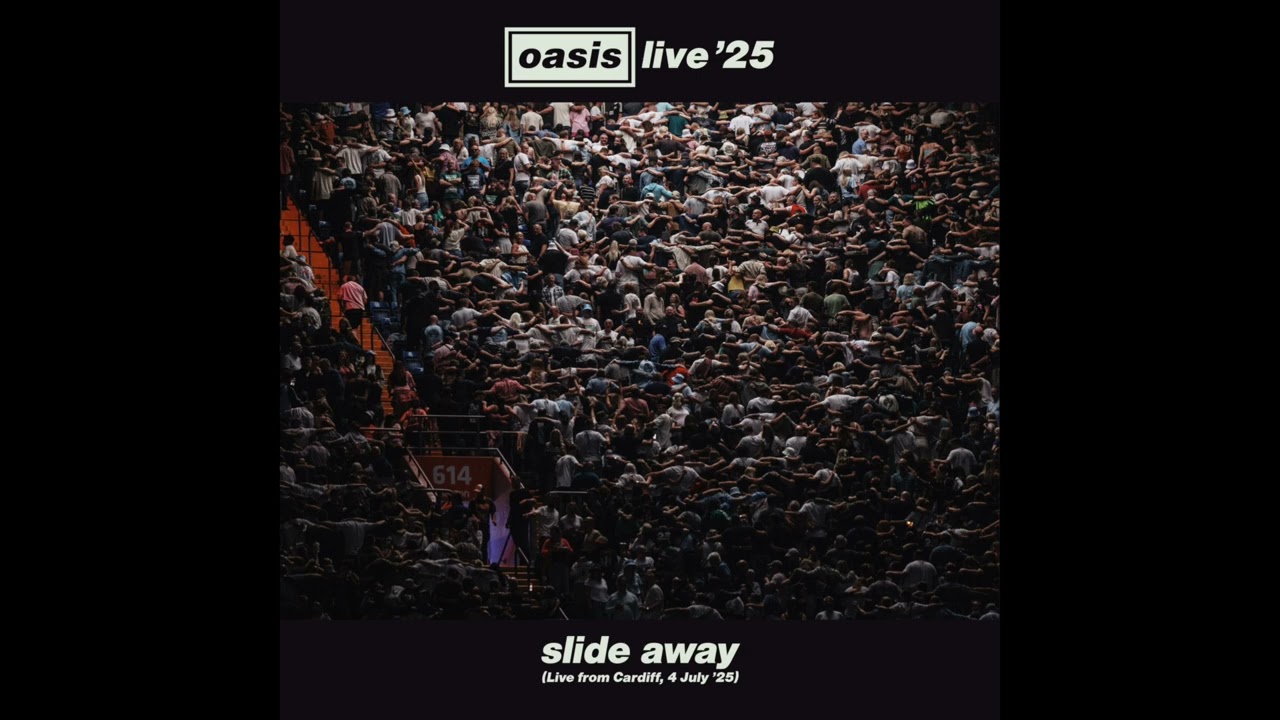 Oasis - Slide Away (Live from Cardiff, 4 July '25) (Official Visualiser) - YouTube