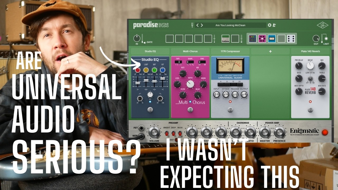 WOW! I Can't Believe Universal Audio Did this - DUMBLE & SO MUCH MORE Paradise Guitar Studio - YouTube