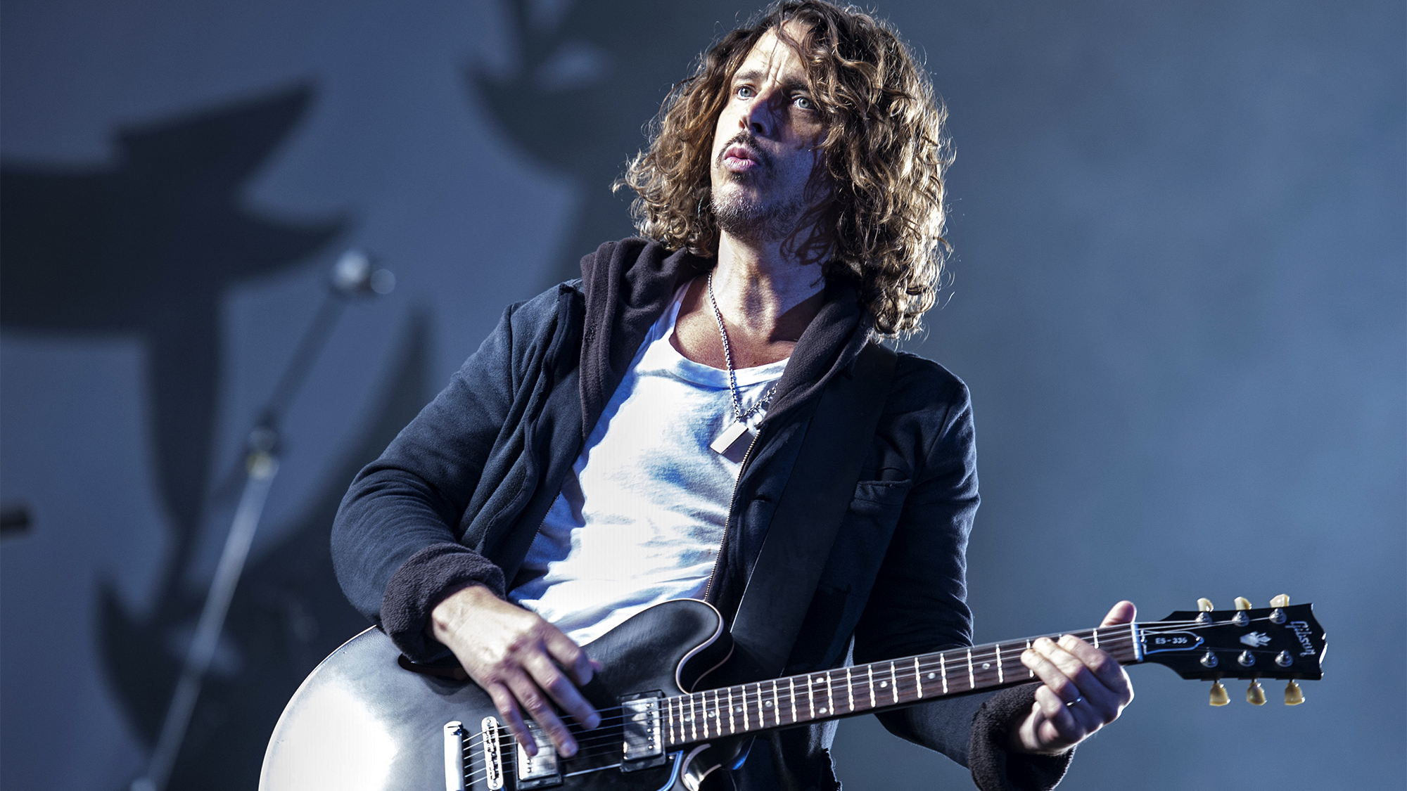 Chris Cornell of Soundgarden performs on stage during the first day of Rock Am Ring on June 01, 2012 in Nuerburg, Germany.