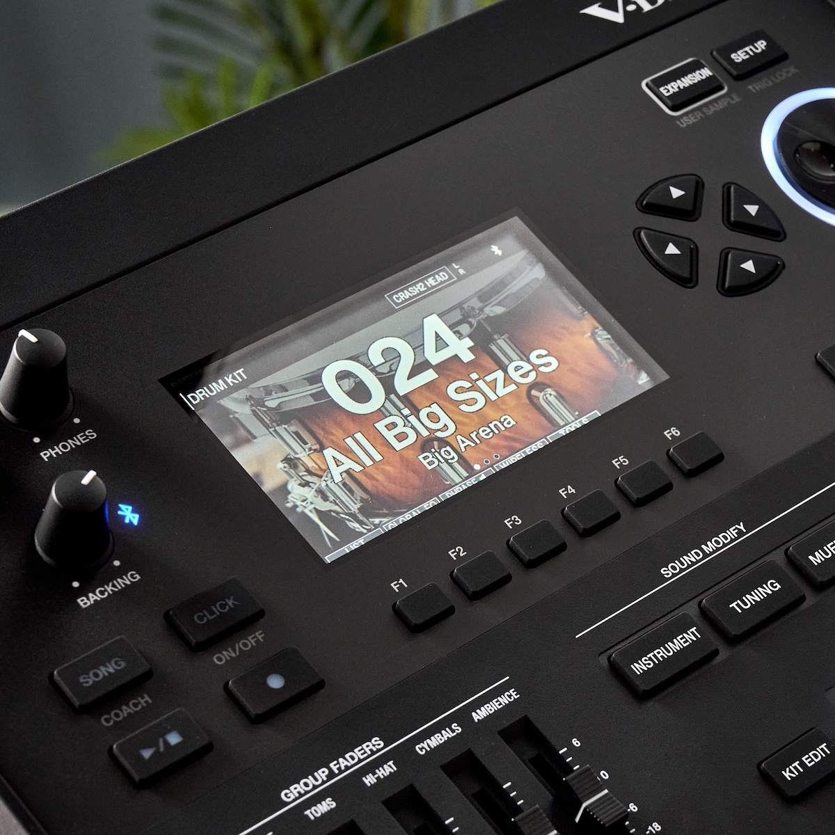 Roland TD516 module screen