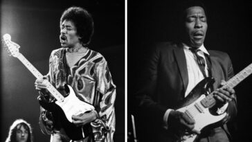 Buddy Guy reminisces about his initial encounter with Jimi Hendrix.]