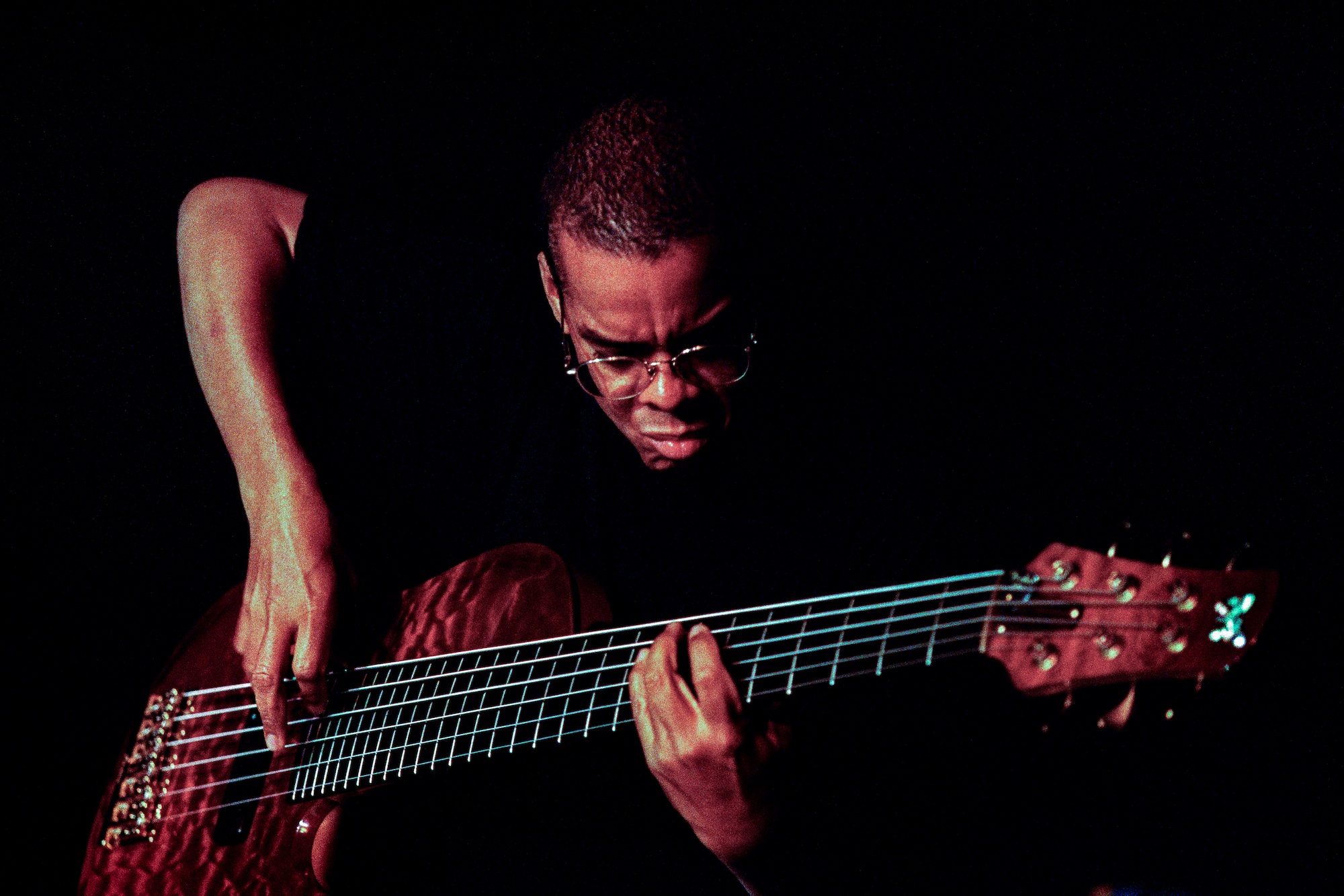 Anthony Jackson performs at the North Sea Jazz Festival in The Hague, Netherlands on July 10, 1998