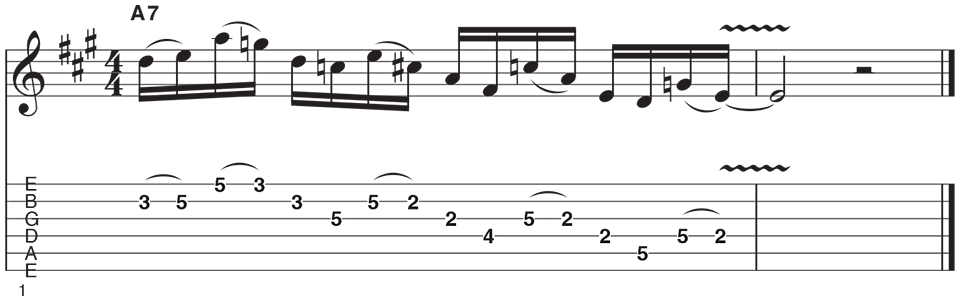 Mixolydian Lick