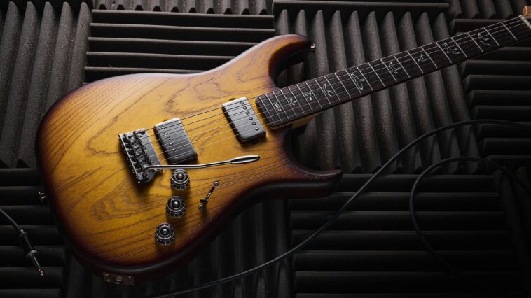 “Discover the sophisticated tones without the hassle of single coil hum... an almost ideal functional gig guitar: PRS Fiore HH Satin Review”]