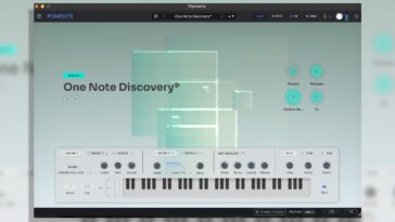 “Easily understand tone, timbre, and intent of each preset”: Arturia Pigments 7 introduces a dynamic UI with in-app tutorials, allowing sound visualization.]