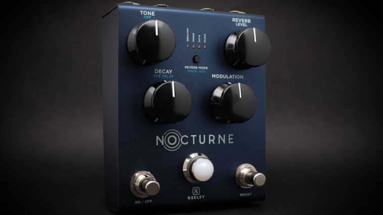 "I Activate This Device and Can't Stop Playing": Keeley Electronics' New Signature Nocturne Pedal Makes Andy Timmons Fall in Love with Reverb]