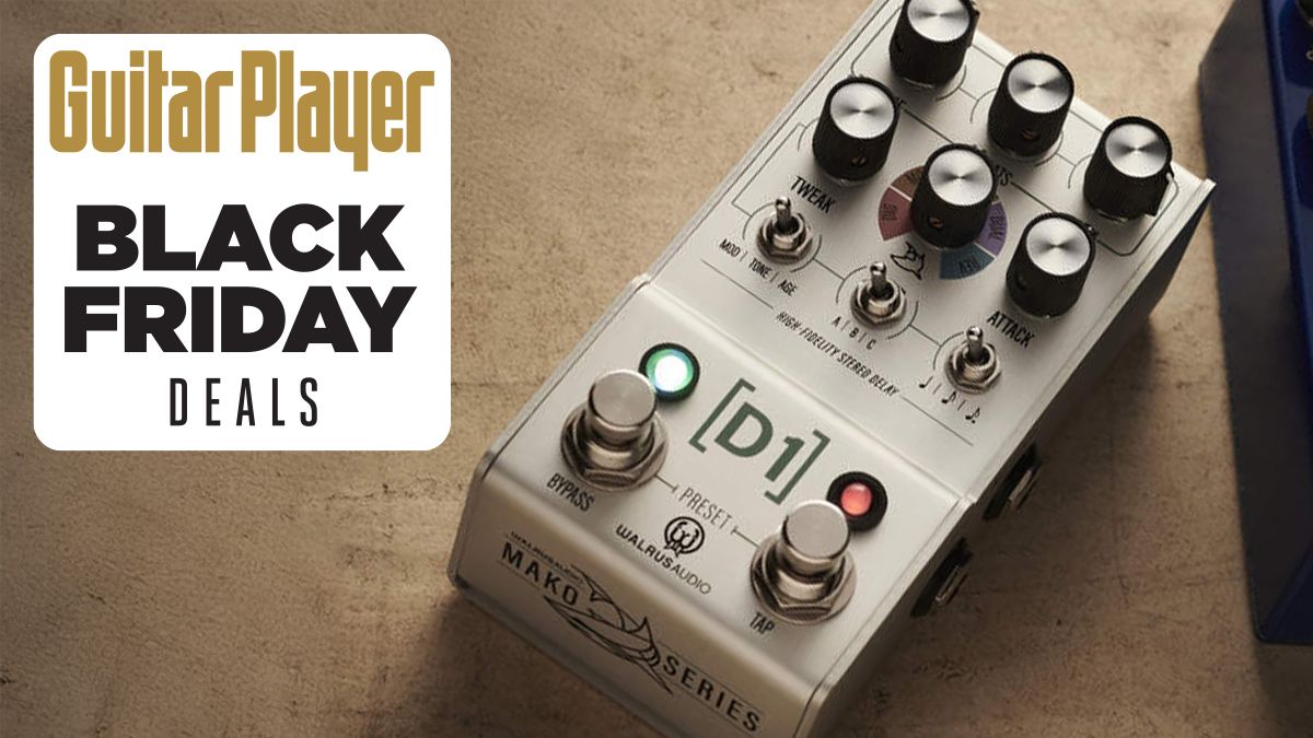 Incredible Black Friday Deals: Walrus Audio Mako Series Delay and Reverb Pedals at Unbeatable Prices!]