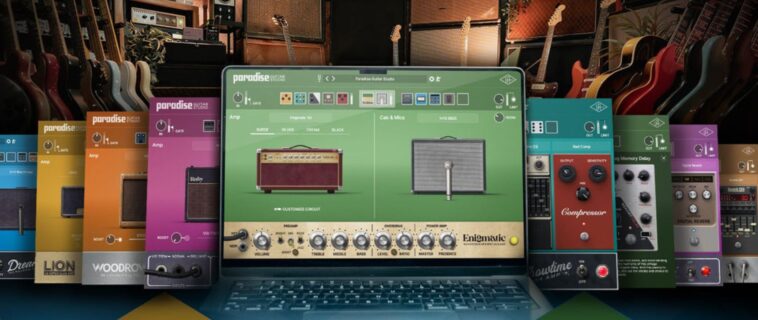"Offers a dream collection of custom guitar sounds perfect for all types of guitarists: Universal Audio Paradise Guitar Studio"]