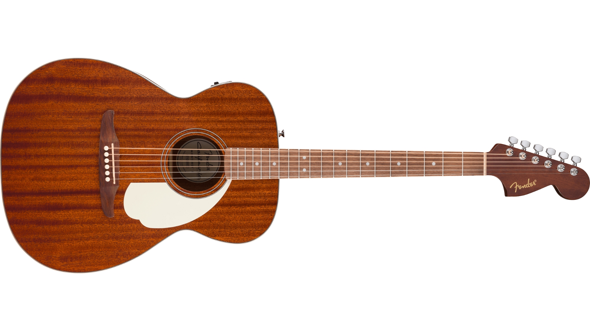 A Fender California Standard Monterey E acoustic guitar