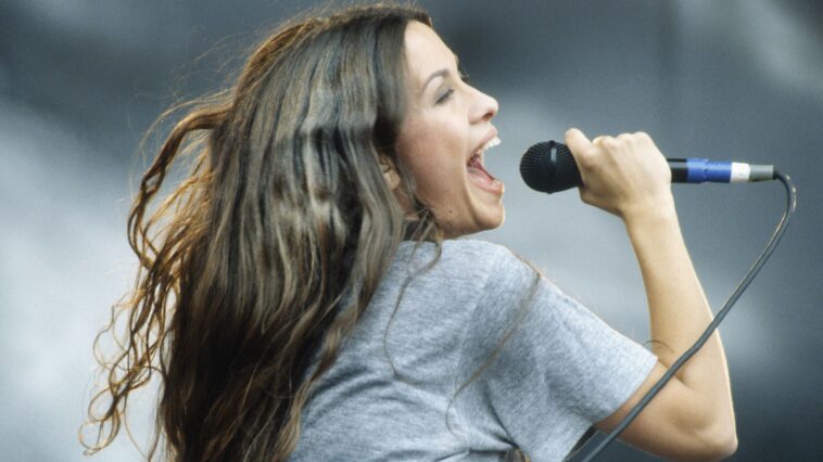 "She performed it just once. That was the take—the final version, the vocals. From a singing perspective, such bravery is rare. Naturally, it was awe-inspiring": Alanis Morissette's Creation of "You Oughta Know" – with some assistance from two members of the Red Hot Chili Peppers.]