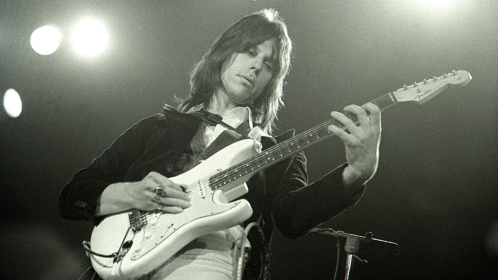 The Day John McLaughlin Presented Jeff Beck with His Wired Stratocaster]