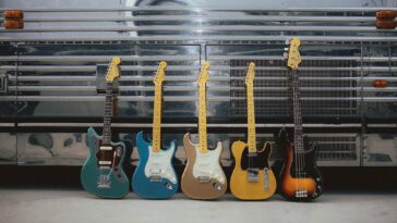 The creation of Fender's new "authentically worn" (not relic'd) US collection.]