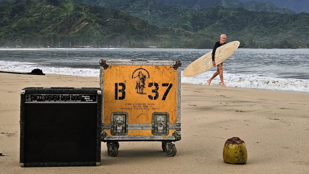 "This amplifier holds a unique legacy—one we couldn’t allow to fade. Discover how the Beach Boys' Dumble Overdrive Special made its way to Hawaii and the famous artist currently using it for recordings."]