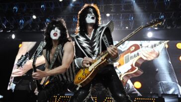 "Tommy Thayer hints at exciting upcoming projects for Kiss, expressing that the band is brimming with creative ideas."]