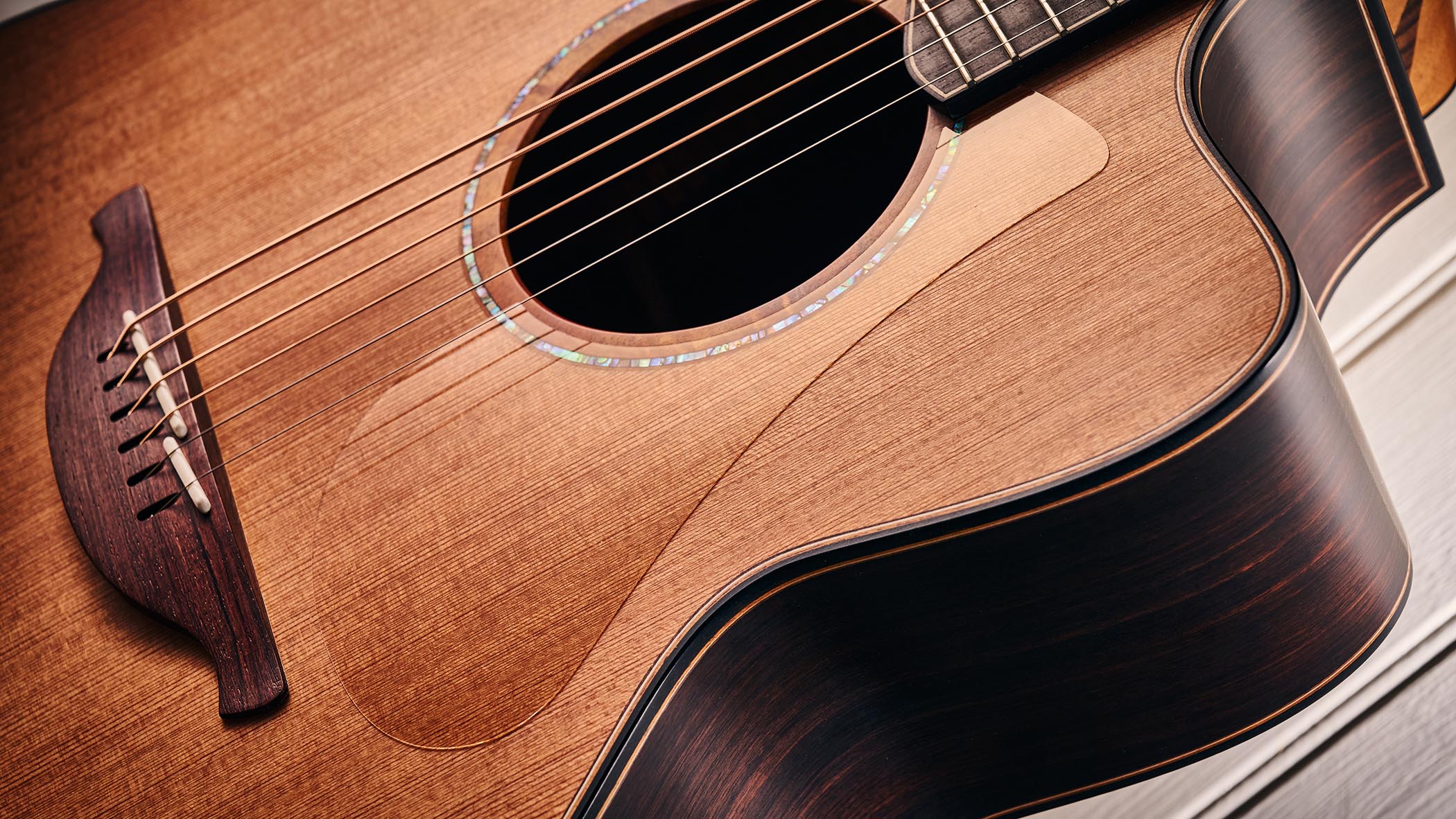 The Lowden F-50C is a $10,000-plus acoustic with a blackwood top and a build that would make your drool.
