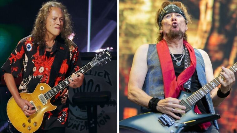 When Adrian Smith ran into Hammett – and jammed with Greeny.]
