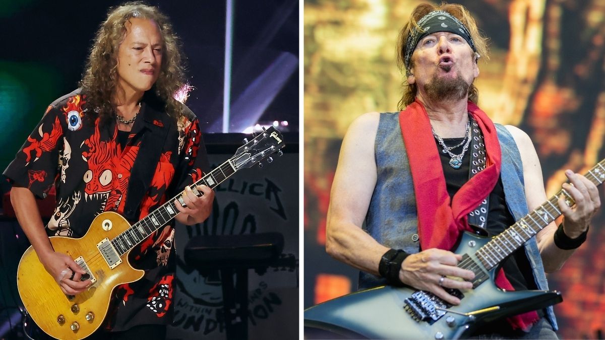 When Adrian Smith ran into Hammett – and jammed with Greeny.]