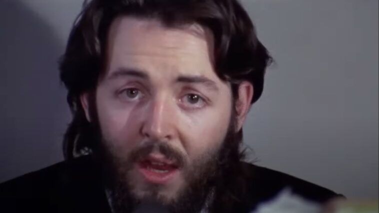 "While at my piano in Scotland, I began playing and created a tune that reflects longing and sorrow; it’s about what we can never have: The tale behind the ballad that contributed to The Beatles' split."]