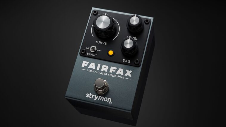 "Wow, this device is incredibly versatile. It offers a rich, creamy sound that pairs well with any amp style, while also delivering intense, saturated tones. Strymon unleashes its analog drive capabilities, promising Randy Bachman-inspired sounds and beyond with the Fairfax."]
