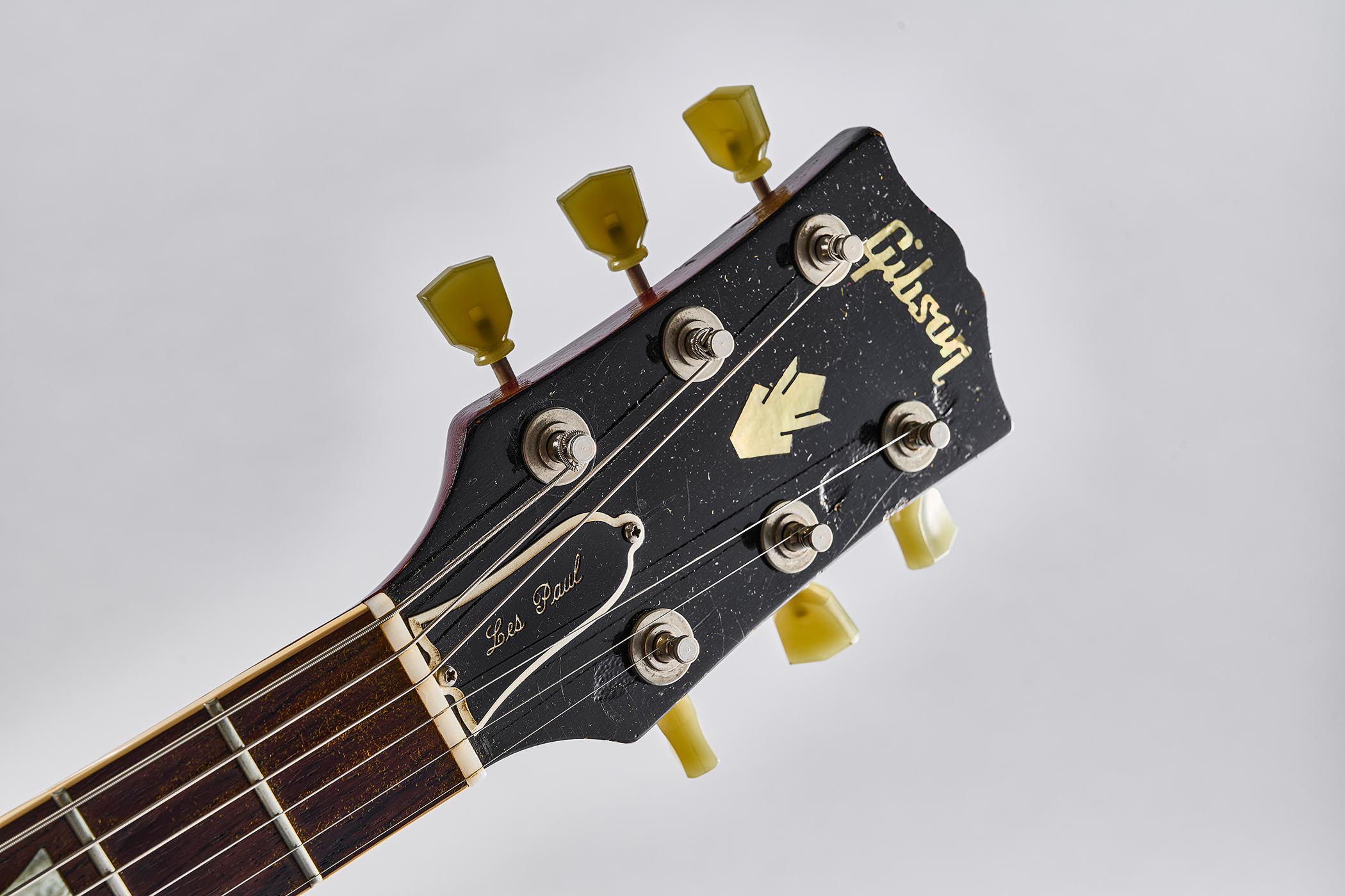 Gary Moore's 1962 Gibson Les Paul photographed against a light gray background.