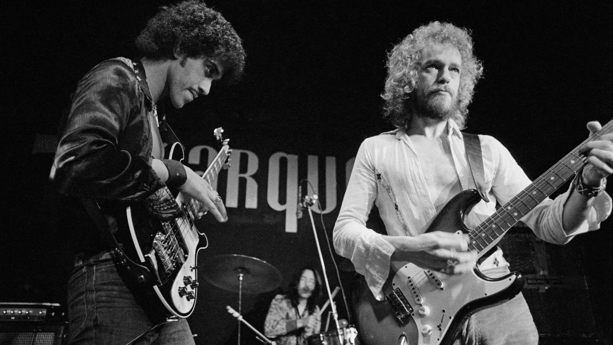 Eric Bell and Phil Lynott