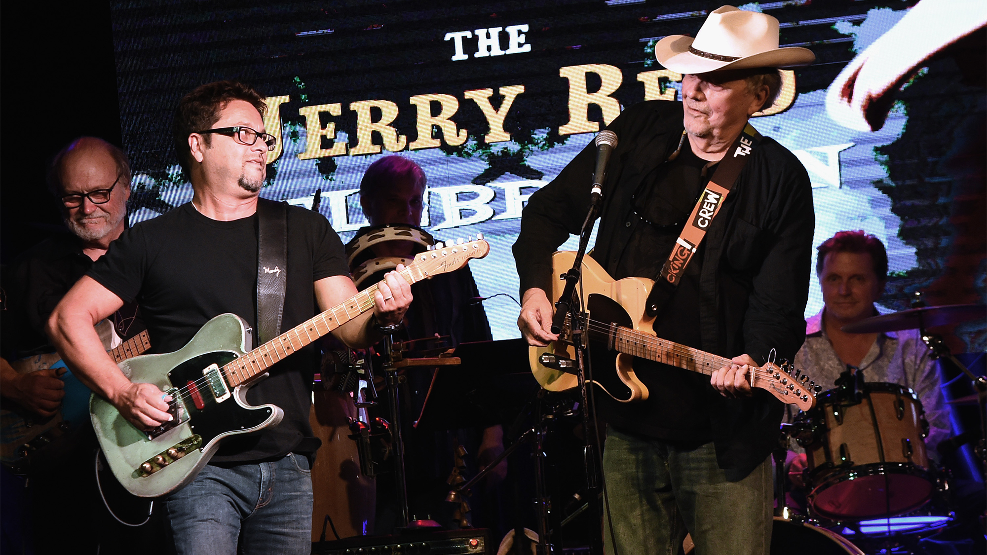 Brent Mason and Singer/Songwriter Bobby Bare perform at The 6th Annual Jerry Reed Celebration at 3rd &amp; Lindsley on September 21, 2017 in Nashville, Tennessee.