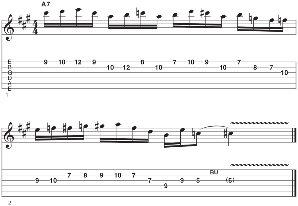 Mixolydian Lick